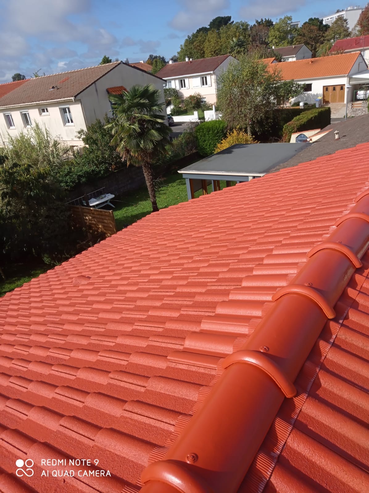 Hydrofuge toiture coloré Rezé - Toiture en tuiles