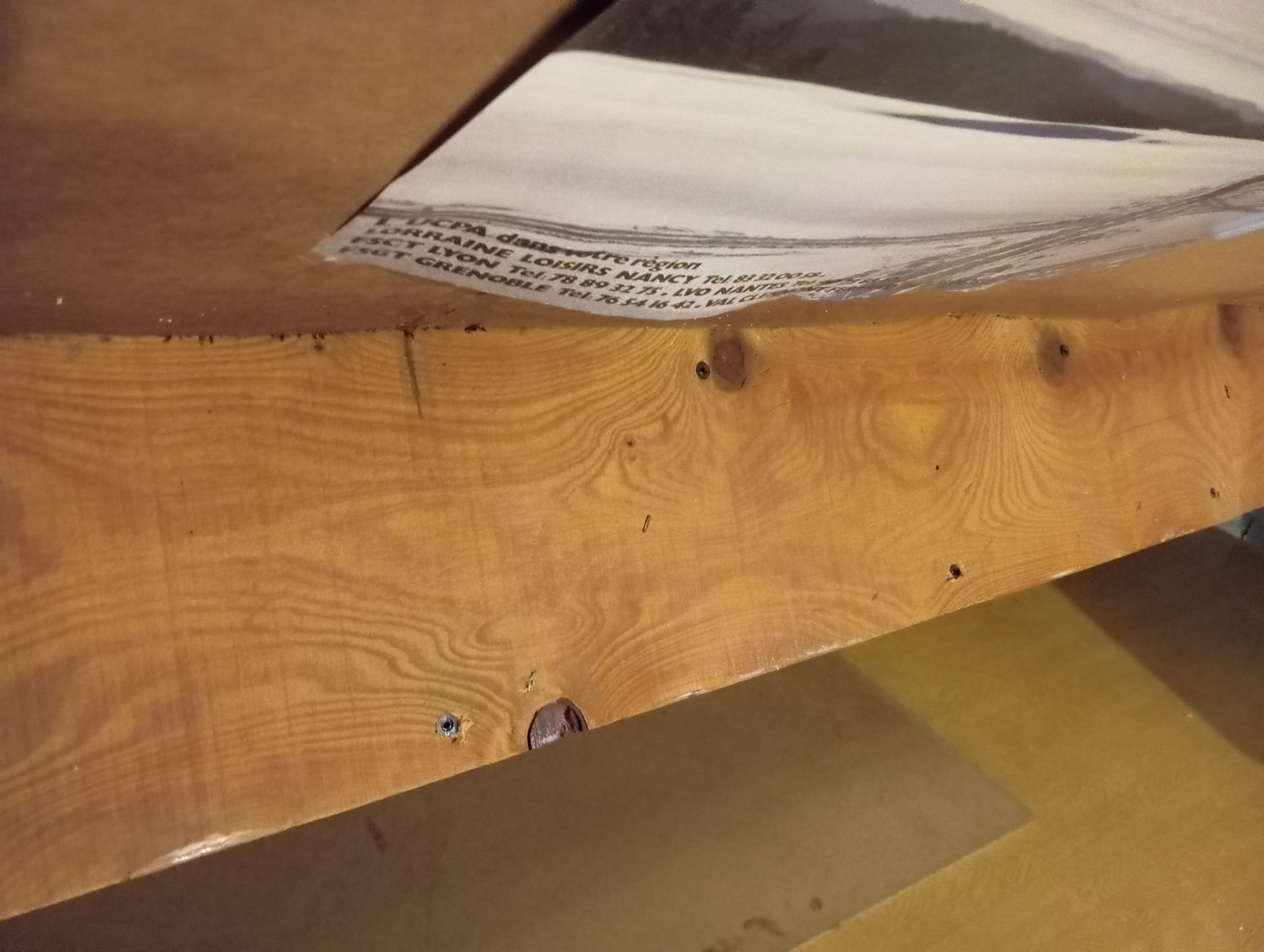 Traitement bois La Montagne - Traitement Curatif - Poutre en bois