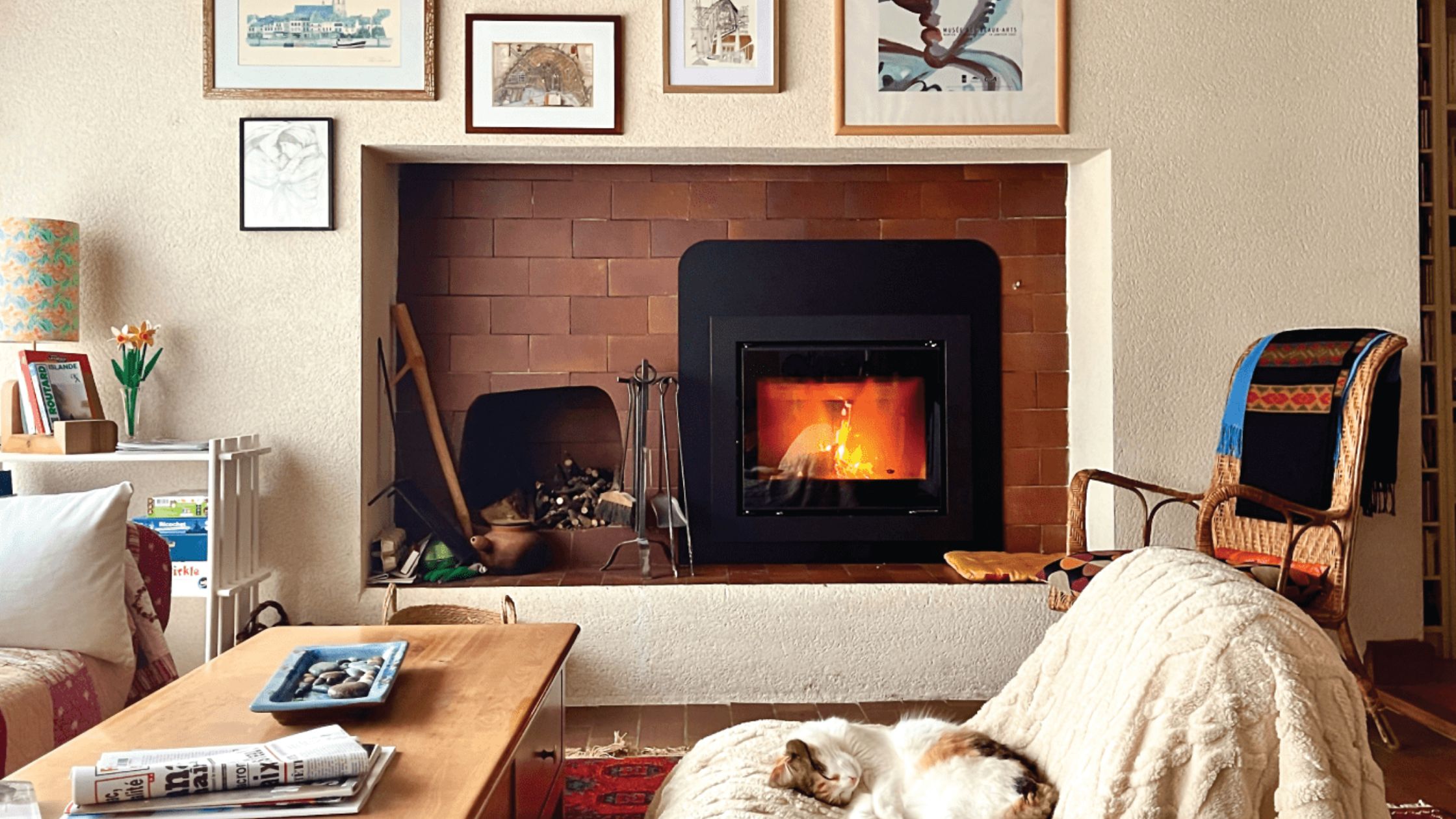 Installation d'un poêle à bois à Vertou